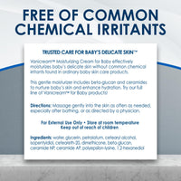 Thumbnail for Vanicream Moisturizing Cream for Baby, 6 Oz, Gentle, Hydrating Baby Lotion with Beta-Glucan & Ceramides, Formulated without Common Irritants for Sensitive Skin, All Ages