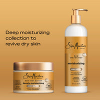 Thumbnail for SheaMoisture Moisturizing Body Lotion with Raw Shea Butter, Argan Oil and Pro-Ceramides, Restoring Dry Skin, 24H Moisturizing 16 oz