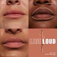 Thumbnail for NYX PROFESSIONAL MAKEUP Line Loud Lip Liner, Longwear and Pigmented Lip Pencil with Jojoba Oil & Vitamin E - Daring Damsel (Light Warm Peach Nude)