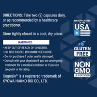 Thumbnail for Life Extension Citicoline (CDP-Choline) - Citicoline Supplement for Brain & Cognitive Health, Focus, Attention, Memory Function - Non-GMO, Gluten Free, Vegetarian - 60 Capsules