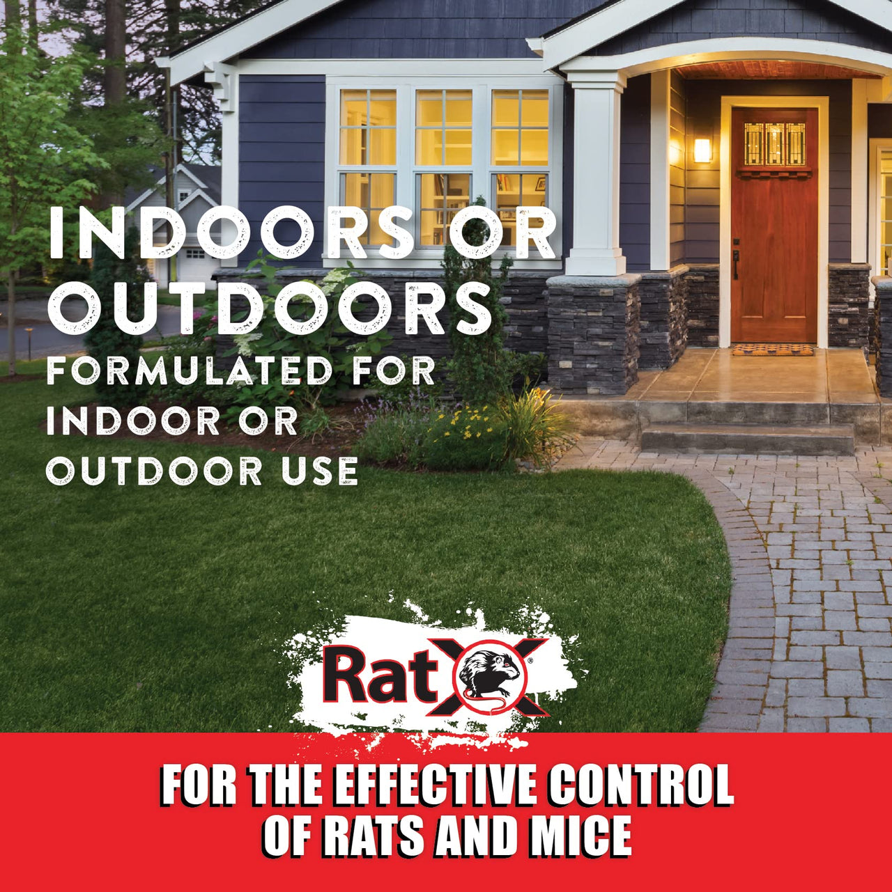EcoClear Products 620102, RatX All-Natural Non-Toxic Humane Rat and Mouse Killer Pellets, 3 lb. Bag