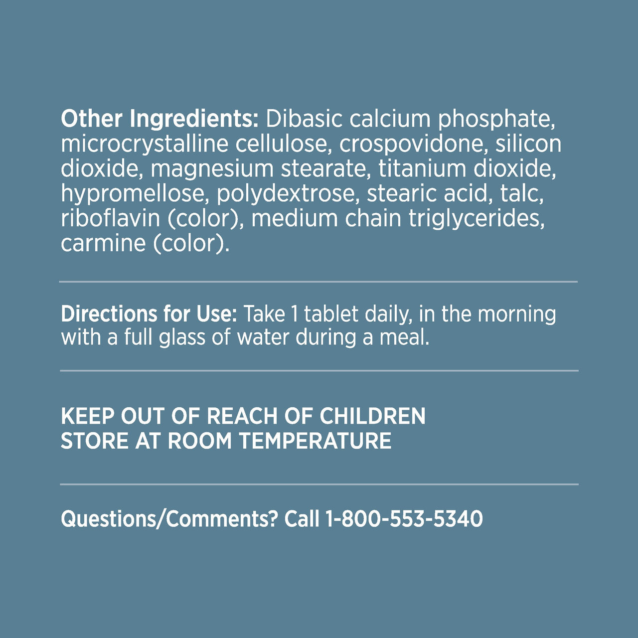 Bausch + Lomb Ocuvite Vitamin & Mineral Supplement Tablets with Lutein, 120 Count Bottle (Pack of 3)
