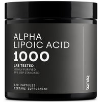 Thumbnail for Toniiq 1000mg Ultra High Strength Alpha Lipoic Acid Capsules - Highly Purified 99%+ USP Standard - 120 Capsules ALA Supplement