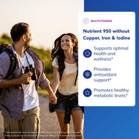 Thumbnail for Pure Encapsulations Nutrient 950 Without Copper, Iron, & Iodine | Antioxidant Multivitamin and Mineral Supplement to Support Optimal Health and Physiological Functions* | 180 Capsules