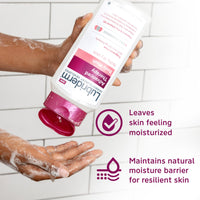 Thumbnail for Lubriderm Advanced Therapy Body Wash, Unscented Nourishing Cleanser with Pro-Ceramide, Vitamin E & Pro-Vitamin B5 Gently Cleanses Itchy, Dry Skin, Fragrance Free, Hypoallergenic, 16 fl. oz