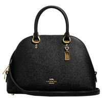 Thumbnail for COACH Katy Satchel, Black