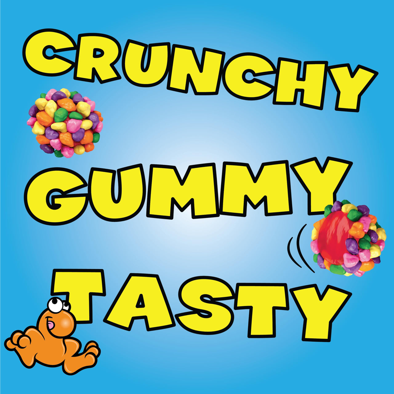 NERDS Gummy Clusters, Candy, Rainbow, Crunchy and Gummy, 18.5 oz