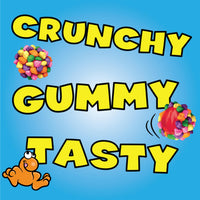 Thumbnail for NERDS Gummy Clusters, Candy, Rainbow, Crunchy and Gummy, 18.5 oz