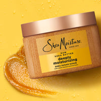 Thumbnail for SheaMoisture Shea Sugar Body Scrub For Moisturize And Restore Dry Skin Raw Shea Butter Deeply Moisturizing Body Scrub With 24h Shea Moisture Nutrients 12 oz
