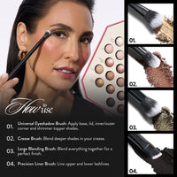 Thumbnail for LAURA GELLER NEW YORK The Ultimate Palette Baked Eyeshadow (04 Neutrally Natural + Shadow Skills)