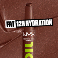 Thumbnail for NYX PROFESSIONAL MAKEUP Fat Oil Slick Click, Lightweight, Buildable, Pigmented Vegan Lip Balm - Trending Topic