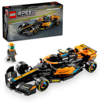 Thumbnail for LEGO Speed Champions 2023 McLaren Formula 1 Race Car Toy for Play and Display, Buildable McLaren Toy Set for Kids, F1 Toy Gift Idea for Boys and Girls Ages 9 and Up who Enjoy Independent Play, 76919
