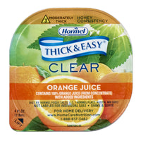 Thumbnail for Thick & Easy Thickened Beverage Orange 4 oz. Cup 24 Ct