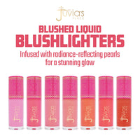 Thumbnail for Juvia's Place Blushed Liquid BlushLighter Blush Lily Glow - Liquid Blush for Cheeks with Luminous Glow, Long-Wearing, Buildable & Highly-Pigmented Makeup, Easy to Blend Blush