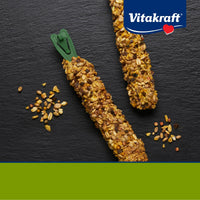 Thumbnail for Vitakraft Crunch Sticks Rabbit Treat Wild Berry and Honey Flavor with Natural Grains and Honey Enriched with Essential Nutrients Baked on Wooden Stick to Encourage Chewing and Long Lasting Enjoyment