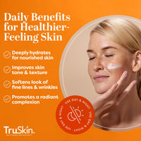 Thumbnail for TruSkin Vitamin C Moisturizer Face Cream – Brightening, Anti Aging, Hydrating, Skin Wrinkle Cream – Vitamin B5, Vitamin E, Jojoba Oil, Aloe Vera & Green Tea, 1.7 Fl Oz
