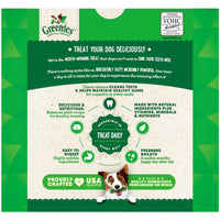 Thumbnail for Greenies Veterinarian-Recommended Adult Natural Dental Dog Treats Regular Size, Dog Dental Chews, Original Flavor, 36 oz. Pack, 36 Count