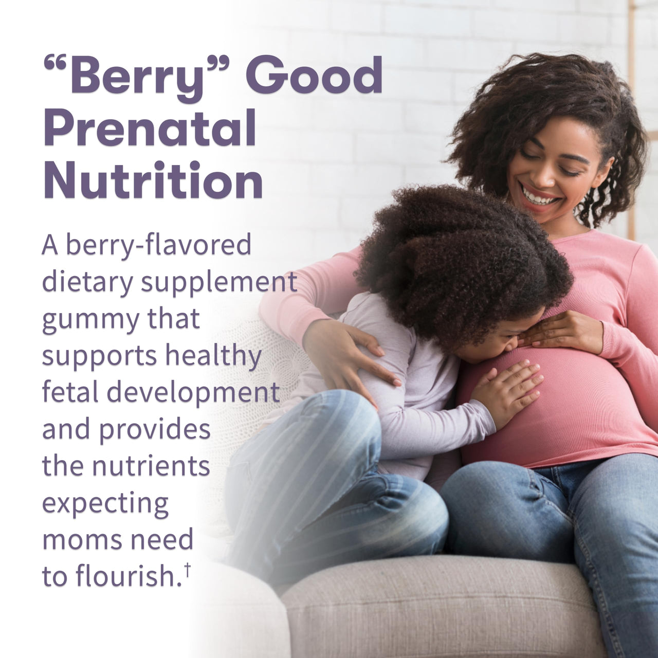 Garden of Life Organics Prenatal Gummies Multivitamin with Vitamin D3, B6, B12, C & Folate for Healthy Fetal Development – Organic, Non-GMO, Gluten-Free, Vegan, Berry Flavor, 30 Day Supply