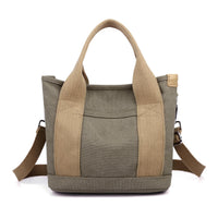 Thumbnail for Small Tote Bag Washed Denim Tote Bag for Women Canvas Shoulder Bag Crossbody Satchel Hobo Bag Messenger Bag 2025