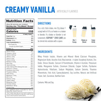 Thumbnail for Isopure Zero Carb 100% Pure Whey Isolate Protein Powder, Gluten Free, With Vitamins, Creamy Vanilla, 25g Protein Per Serving, 4.5 Lbs, 66 Servings (Packaging May Vary)