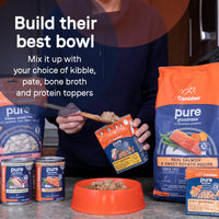 Thumbnail for Canidae Pure Limited Ingredient Premium Adult Wet Dog Food, Duck & Turkey Recipe, 13 oz. (Case of 12), Grain Free