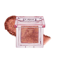 Thumbnail for Glint Marble Highlighter (Sunset Bronze, 0.08oz) - Korean Makeup. Inspired Baked for Smooth, Radiant Glow, Long-Lasting Wear. Enriched with Micro Pearl Particles