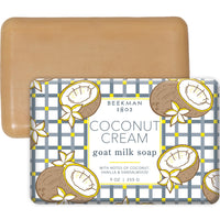 Thumbnail for Beekman 1802 Goat Milk Soap – Moisturizing Hand & Body Soap Bar with Shea Butter & Botanical Oils, Triple-Milled, Non-Drying, Made for Sensitive Skin, Coconut Cream 9 oz