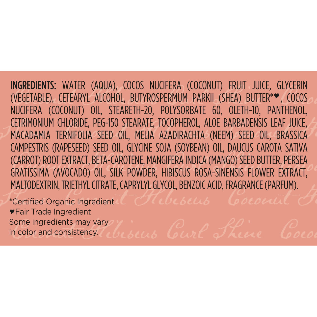 SheaMoisture Smoothie Curl Enhancing Cream Coconut and Hibiscus for Thick, Curly Hair Sulfate Free and Paraben Free 12 oz