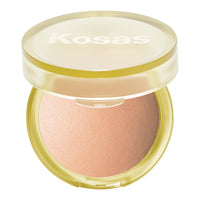 Thumbnail for Kosas Sun Show Glowy Warmth Baked Bronzer - Contouring Powder for Cheekbones, Nose & Jawline - Enriched with Concentrated Fatty Acids - Talc-Free, Vegan & Hypoallergenic - Waves