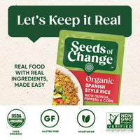 Thumbnail for SEEDS OF CHANGE Organic Spanish Style Rice, 8.5oz