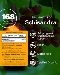 Thumbnail for Herb Pharm Certified Organic Schisandra Berry Liquid Extract - 4 Ounce