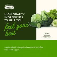 Thumbnail for Swanson Luteolin Complex w/Rutin - Brain Support Supplement Promoting Memory, Mood & Cognitive Health - Natural Formula to Help Maintain Nervous System - (30 Veggie Capsules)