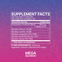 Thumbnail for Microbiome Labs MegaSporeBiotic Probiotics for Women & Men - Spore-Based Probiotic for Gut Health & Digestive Support - Shelf-Stable, Travel-Friendly, Mens & Womens Probiotics (60 Capsules)
