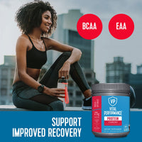 Thumbnail for Vital Proteins Performance Protein Powder, 25g Lactose-Free Milk Isolate Casein & Whey Blend Protein Powder with 10g Grass-Fed Collagen Peptides, 8g EAAs, 5g BCAAs, Gluten-Free - Strawberry, 1.68lb