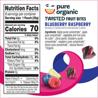 Thumbnail for Pure Organic Twisted Fruit Bites, Kids Snacks, Fruit Snacks, Variety Pack (16 Pouches)