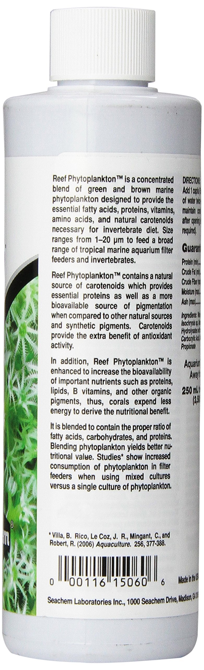 Reef Phytoplankton, 250 mL / 8.5 fl. oz.