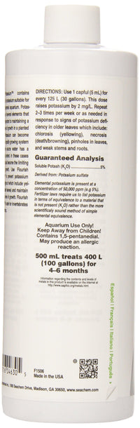 Thumbnail for Seachem Flourish Potassium 500ml