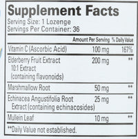 Thumbnail for QUANTUM HEALTH Raspberry Elderberry Lozenges, 36 CT