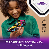 Thumbnail for LEGO Speed Champions F1 ACADEMY Race Car Building Toy - Pretend Play Racing Vehicle W/ F1 ACADEMY Minifigure - Play & Display Toy Car for Boys & Girls, Ages 10+ - Gift Idea for Birthdays - 77258