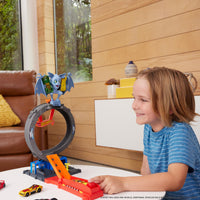 Thumbnail for Hot Wheels City Toy Car Track Set, Bat Loop Attack with Adjustable Loop & Launcher, 1:64 Scale Vehicle, Connects to Other Sets