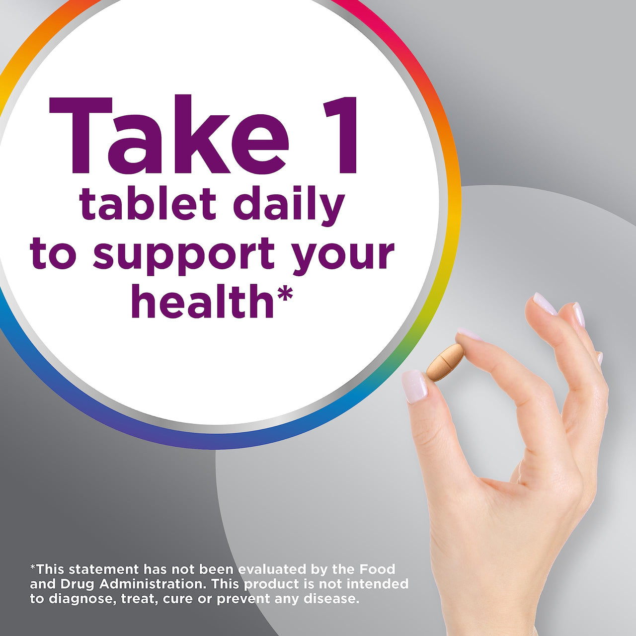 Centrum Silver Women's Multivitamin for Women 50 Plus, Multivitamin/Multimineral Supplement with Vitamin D3, B Vitamins, Calcium and Antioxidants, Gluten Free, Non-GMO Ingredients - 200 Count