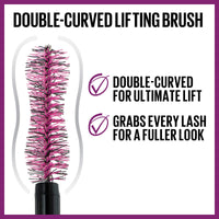 Thumbnail for Maybelline The Falsies Lash Lift Waterproof Mascara Volumizing, Lengthening, Lifting, Curling, Multiplying, Eye Makeup, Brownish Black, 1 Count