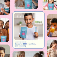 Thumbnail for JoySpring Mood Magic for Kids – Natural Mood Support Pixie Sticks Candy with Saffron Extract, Magnesium Citrate & Vitamin D3 | Sugar-Free Powder Drink or Candy | 25 Servings | 4+ Years