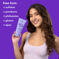 Thumbnail for V&Co. Wave Babe Wave Enhancing Cream – Wave Cream for Wavy Hair, Anti Frizz & Hydrating Hair Care with Peptides & Rice Protein – Defines Waves, Enhances Shine & Adds Lasting Softness – 6 oz