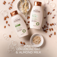 Thumbnail for Aveeno Farm-Fresh Oat Milk Sulfate-Free Shampoo with Colloidal Oatmeal & Almond Milk, Moisturizing Shampoo for All Hair Types, Safe for Color-Treated Hair, Paraben & Dye-Free, 12 Fl Oz