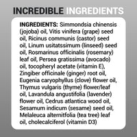 Thumbnail for Dr. Berg Scalp & Hair Serum (Improved Formula) with Vitamin D3 & E - Clinically Tested, Paraben- and Sulfate-Free Hair Oil for Women & Men - Includes Rosemary Oil, Castor Oil & Jojoba Oil - 2 Fl oz