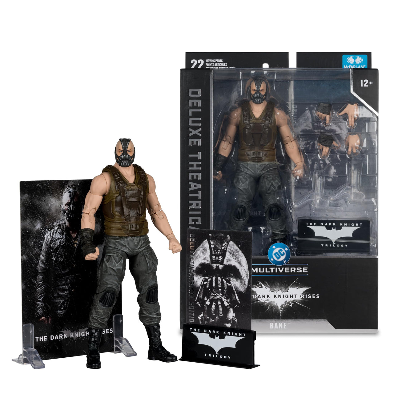 McFarlane Toys- DC Multiverse Bane (The Dark Knight Rises) 7in Action Figure (Deluxe Theatrical Edition)