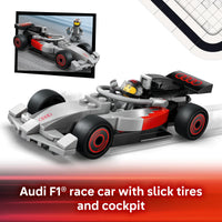 Thumbnail for LEGO City F1 Display Truck with Audi F1 Race Car - Building Toy for Boys & Girls, Ages 7+ - F1 Car Toy for Pretend Play - Gift for Birthdays - 60493