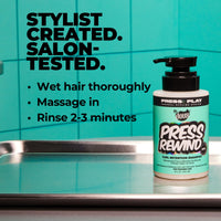 Thumbnail for The Doux PRESS REWIND and FAST FORWARD Bundle - Shampoo and Conditioner Set for Curly Hair - With Aloe Stem Cell, Cactus, and Pataua Oil