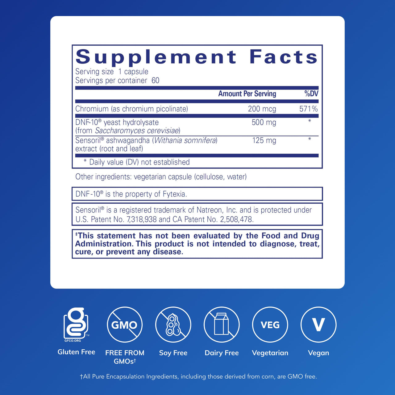 Pure Encapsulations PureLean Satiety - Supports Fullness Signaling, Nutrient Metabolism & Healthy Eating Habits* - Gluten-Free & Non-GMO - 60 Capsules (60 Servings)